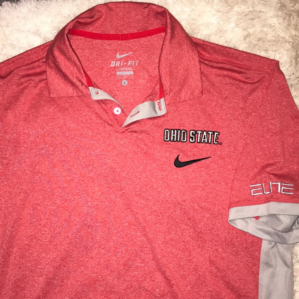 Men’s Ohio State Nike Elite DRI FIT Polo